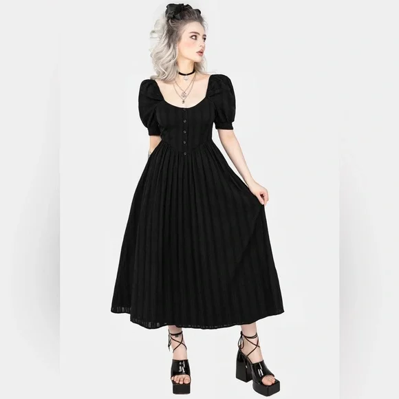 NWT Disturbia Marcia Broderie Midaxi Dress US 14 / UK 18 - Picture 7 of 9